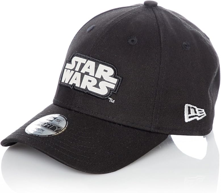 New Era Hats Kids 9FORTY Star Wars Baseball Cap Black Youth ADJ