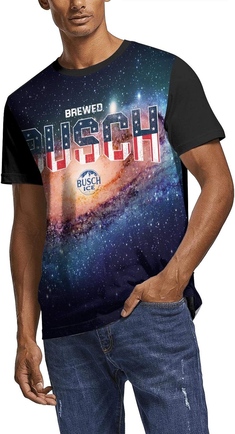 red white and busch light shirt
