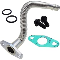 Turbo Oil Line 4940182 4940183 Turbo Oil Feed Fitting Line Connector ...