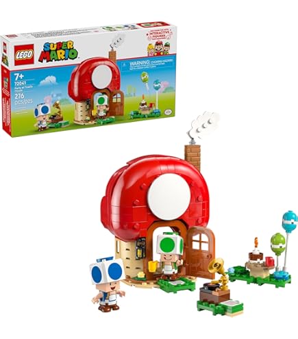 Amazon.com: LEGO Super Mario Toad's Special Hideaway Exclusive Set
