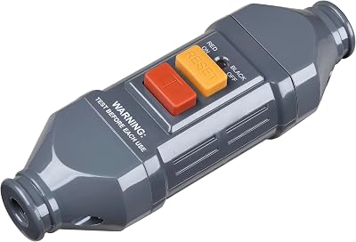 Masterplug Non-Latching Safety RCD Inline Protection 3120W 240V AC IP65 Wired