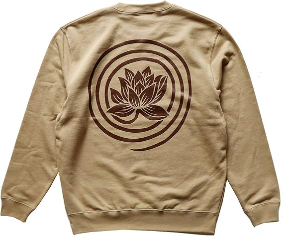 Amazon トレーナー メンズ レディース スウェット ロータス ハス 蓮 ゆったり バックプリント ユニフォーム カジュアル 長袖 綿100 トレーナー パーカー 通販