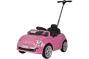 BEST RIDE ON CARS KIDS RIDE ON CARS & TOYS Best Ride On Cars Fiat 500 Push Car, Pink