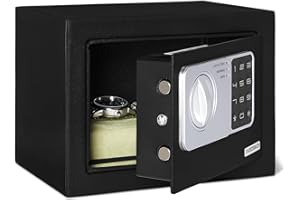鶹 Basics Coffre-fort de sécurité en acier avec clavier électronique – 0,16 pi³