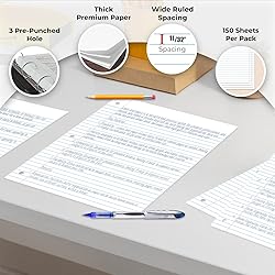 Rosmonde Loose Leaf Paper, 450 Sheets, 3 Pack, 56
