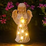 Goodeco Angel Garden Ornament Solar Fairy Statue Yard Decor Gift view 8