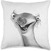 Ice Age Sid The Sloth Photo Booth Portrait Throw Pillow