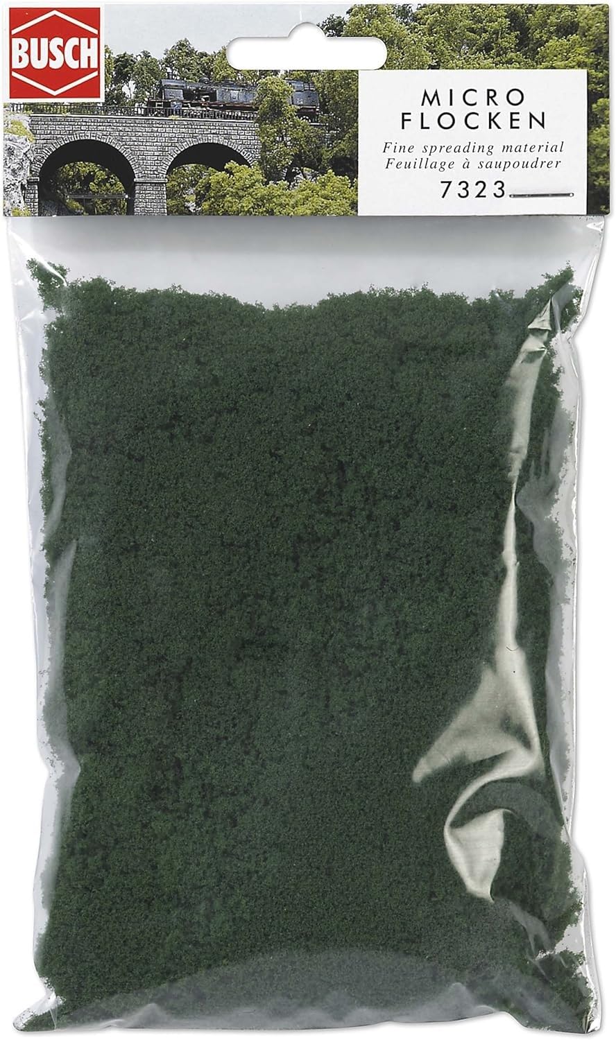 Fine Flock Dark Green