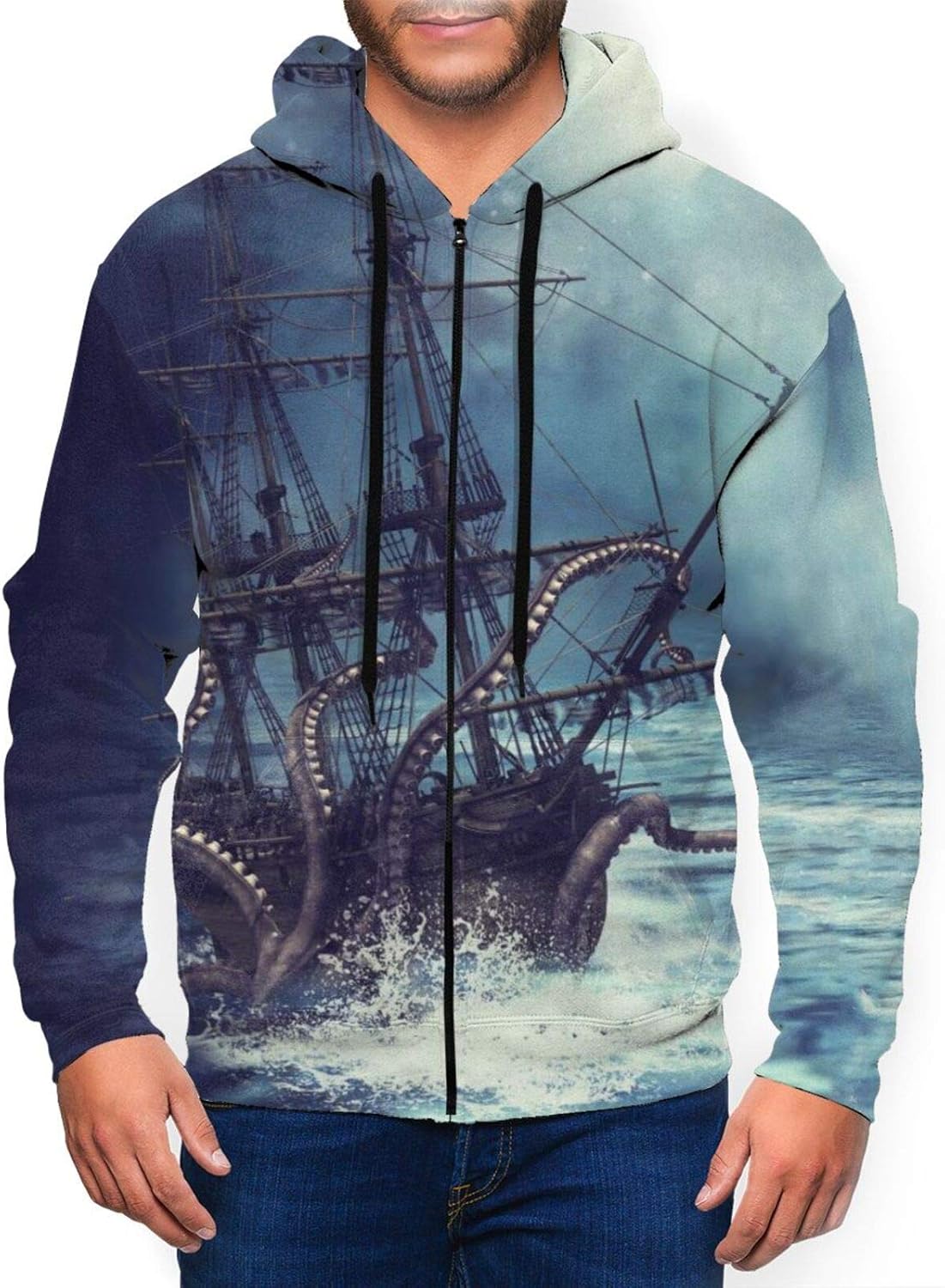 novelty zip up hoodies