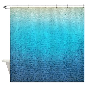 Cafepress 108872005 Sea Glass Decorative Fabric Shower Curtain