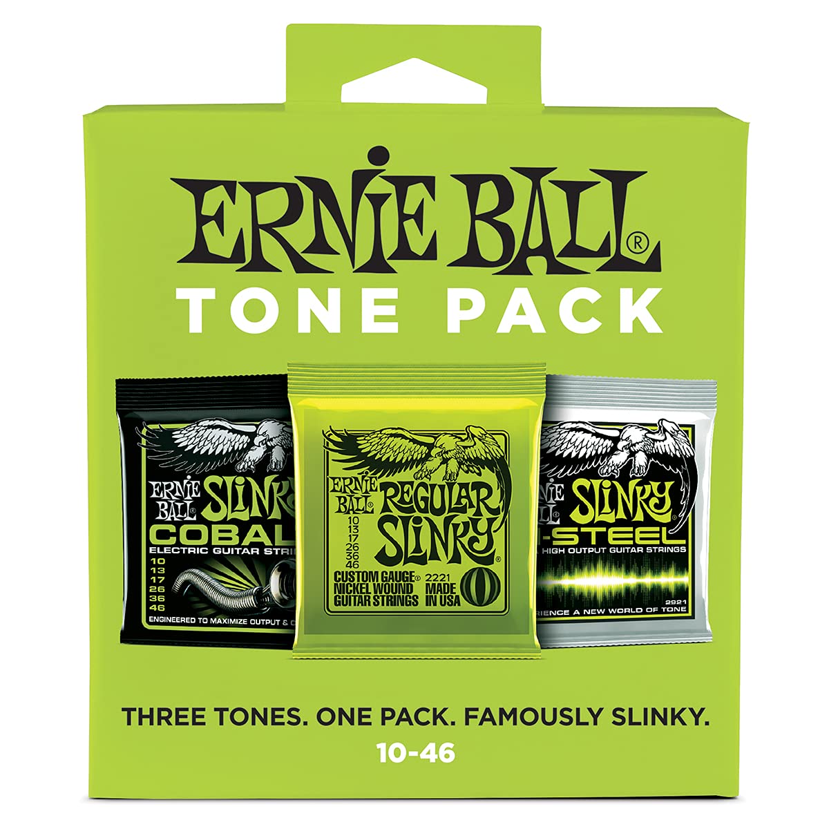 Ernie Ball P03331 Regular Slinky Electric Tone Pack - 10-46 Gauge
