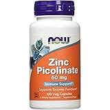 NOW Zinc Picolinate,120 Veg Capsules