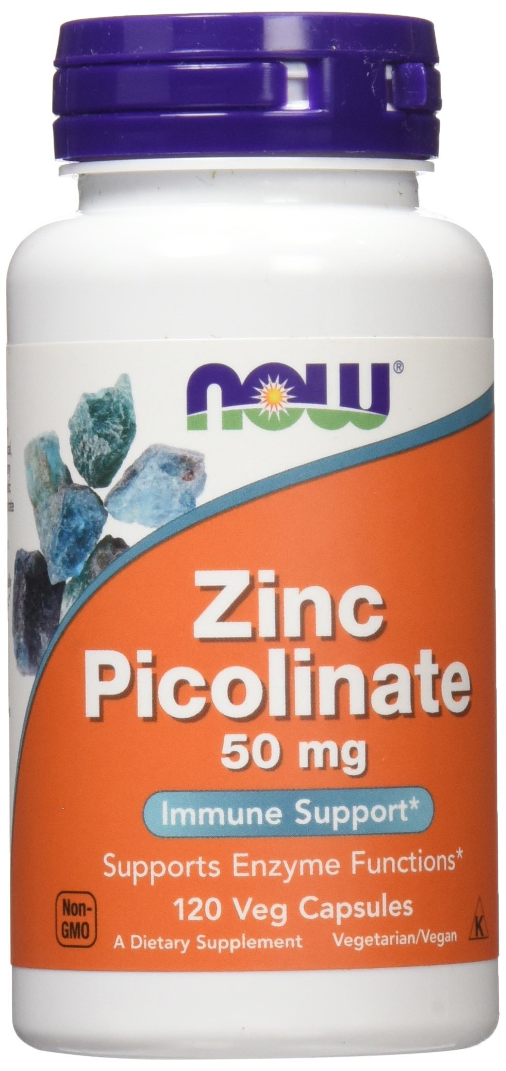 NOW Zinc Picolinate,120 Veg Capsules