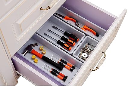 Adjustable Drawer Storage Drawer Dividers Plastic Office Drawers