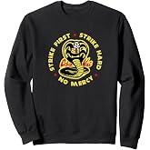 Cobra Kai Strike First Cobra Logo TV Show Sweatshirt