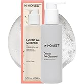 Honest Beauty Gentle Gel Daily Face Cleanser, Calms, Refreshes, Hydrates, Vegan Safe for Sensitive Skin, 5 fl oz