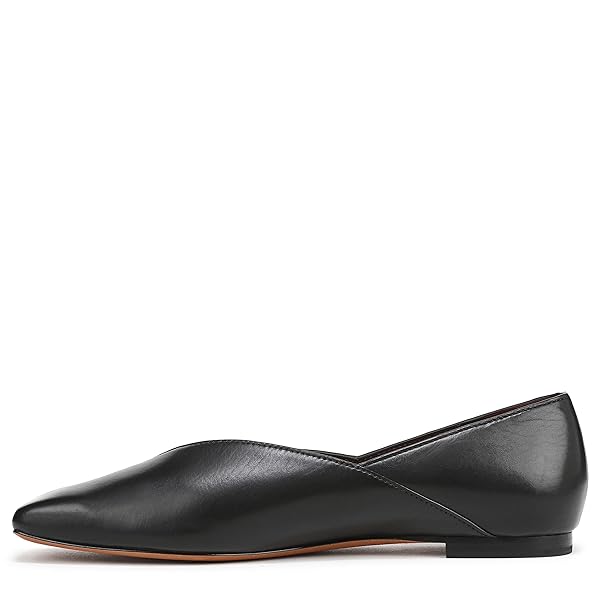 VINCE WOMENS CARMEN LOAFER/MOC SHOES, BLACK, 9.5, MEDIUM