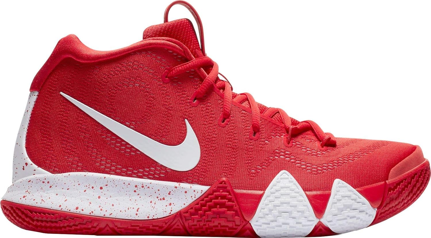 kyrie shoes white and red