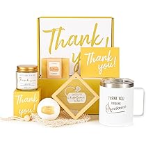 Thank You Gifts Box For Women, Thoughtful Unique Spa Appreciation Gift Basket For Coworker Boss Employee Hostess Teacher Secretary Nurse Volunteer Doctor Friend, Best Gratitude Gifts For Her (Pink - View #4