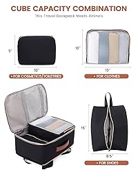 LOVEVOOK Travel Backpack for Women,50L Carry On