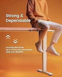 ErGear Height Adjustable Electric Standing Desk, 55
