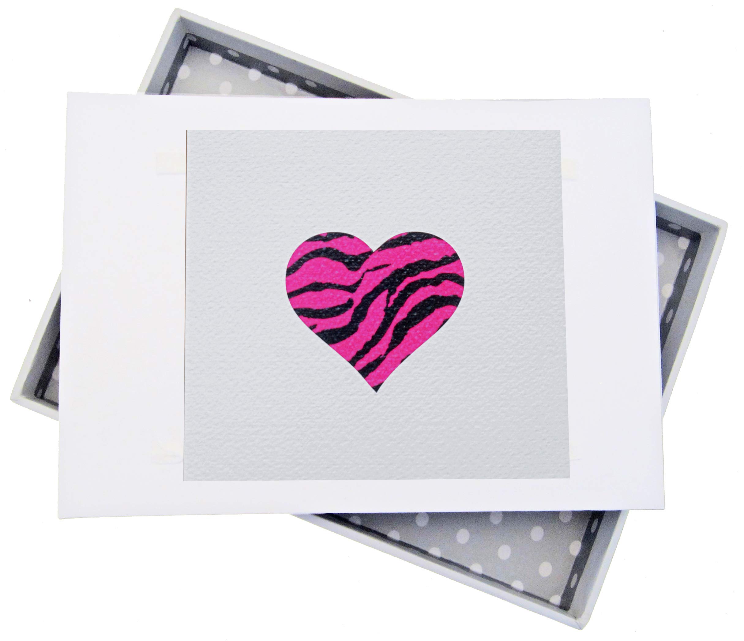 White Cotton Cards Alphabetics, Mini Photo Album, Pink Heart, White Board, Multi-Colour, 12.5 x 17.5 x 2.5 cm