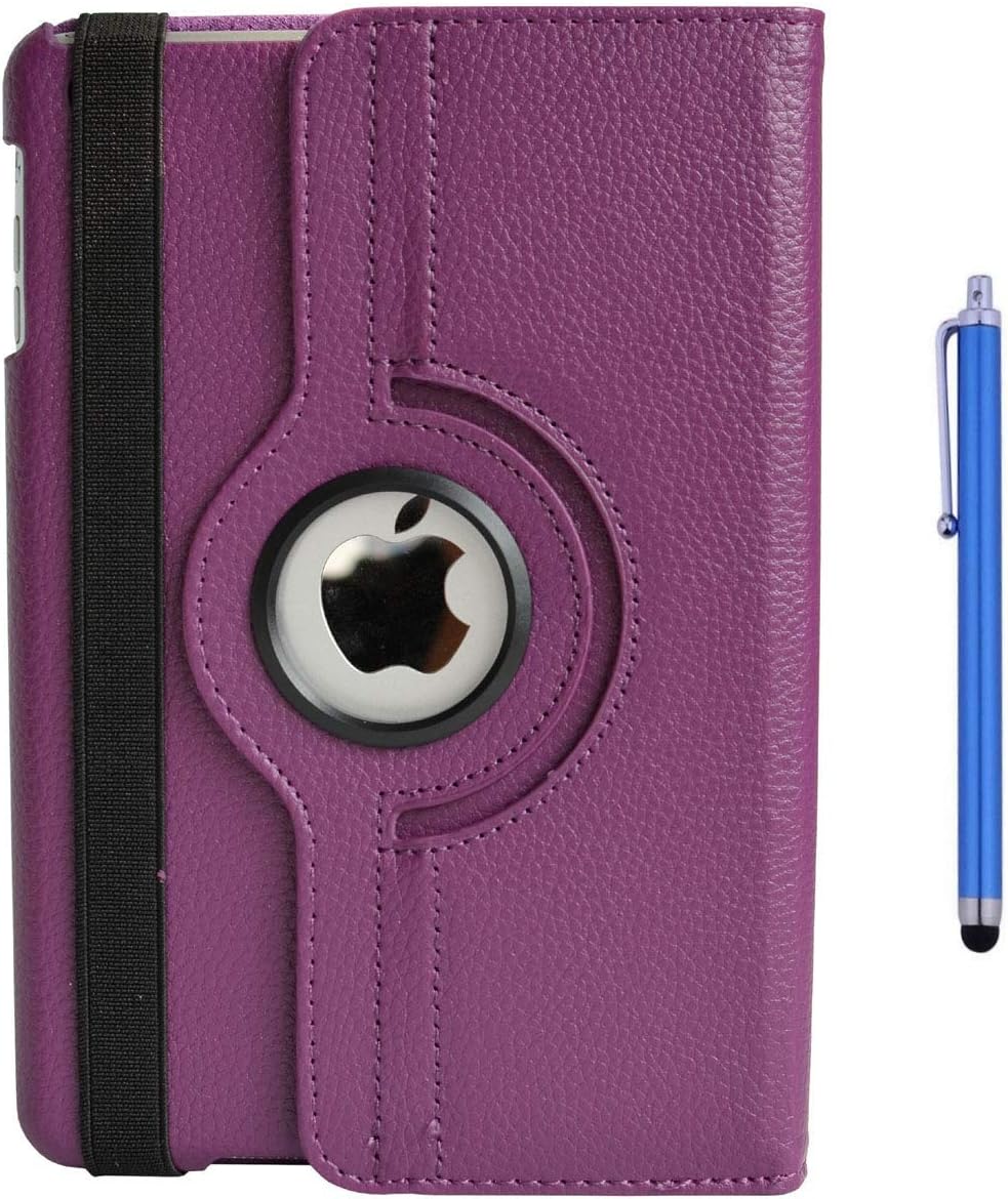 Flyorigin Case for 7.9" ipad mini 3 mini 2 mini 1, Premium PU Leather Multi-Function Stand Cover 360 degree Rotation