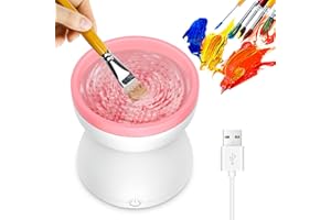 KKL Electric Paint Brush Cleaner Rinse Cup USB Artist Brush Cleaning Washer Rinser Multifunctional Paint Brush Cleaning Tool for Acrylic