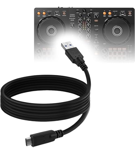 DDJ-200 DJコントローラー 本体のみ　ケーブル（Amazon製付き） Amazon.com: BoxWave Cable Compatible with Pioneer DJ DDJ-200