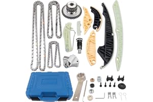 06H109467N 06H109469AD 06H109469T Engine Timing Chain Tool Kit Replacement for 2009-2013 VW Jetta Tiguan Golf GTI Audi A4 A6 Q5 TT 2.0L TFSI TSI Koomaha
