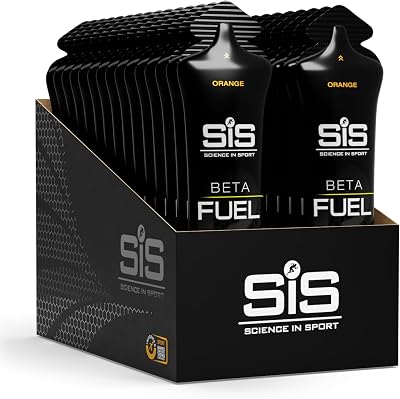 Science in Sport Beta Fuel Gels Dual Source Energy Gel Orange 40g Carbs 60ml