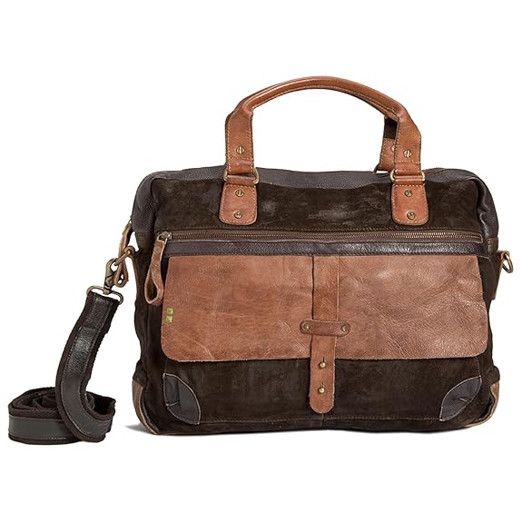 Desiderius Herren Weekender Tasche Damini brown/brown 45 x 35 cm DEAW160302
