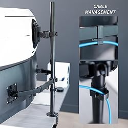 VIVO Triple Monitor Extra Tall Desk Mount for up to