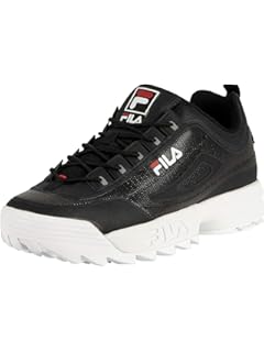black fila shoes disruptor