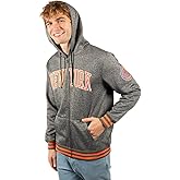 Ultra Game Men's NBA Official Super Soft Driver Full Zip Hoodie Jacket Sweatshirt