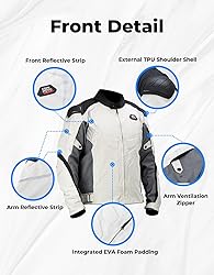 KEMIMOTO Motorcycle Jacket Men CE 2 Armored All