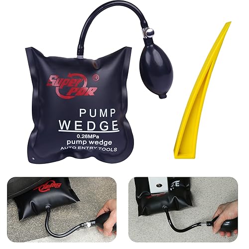 Super PDR Air Pump Wedge Bag Kit with Leveling Kit, Inflatable Air