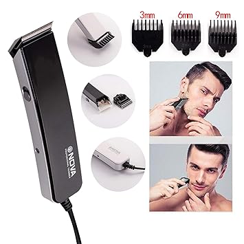Amazon Com Hair Clippers Beard Trimmer Electric Razor For Men