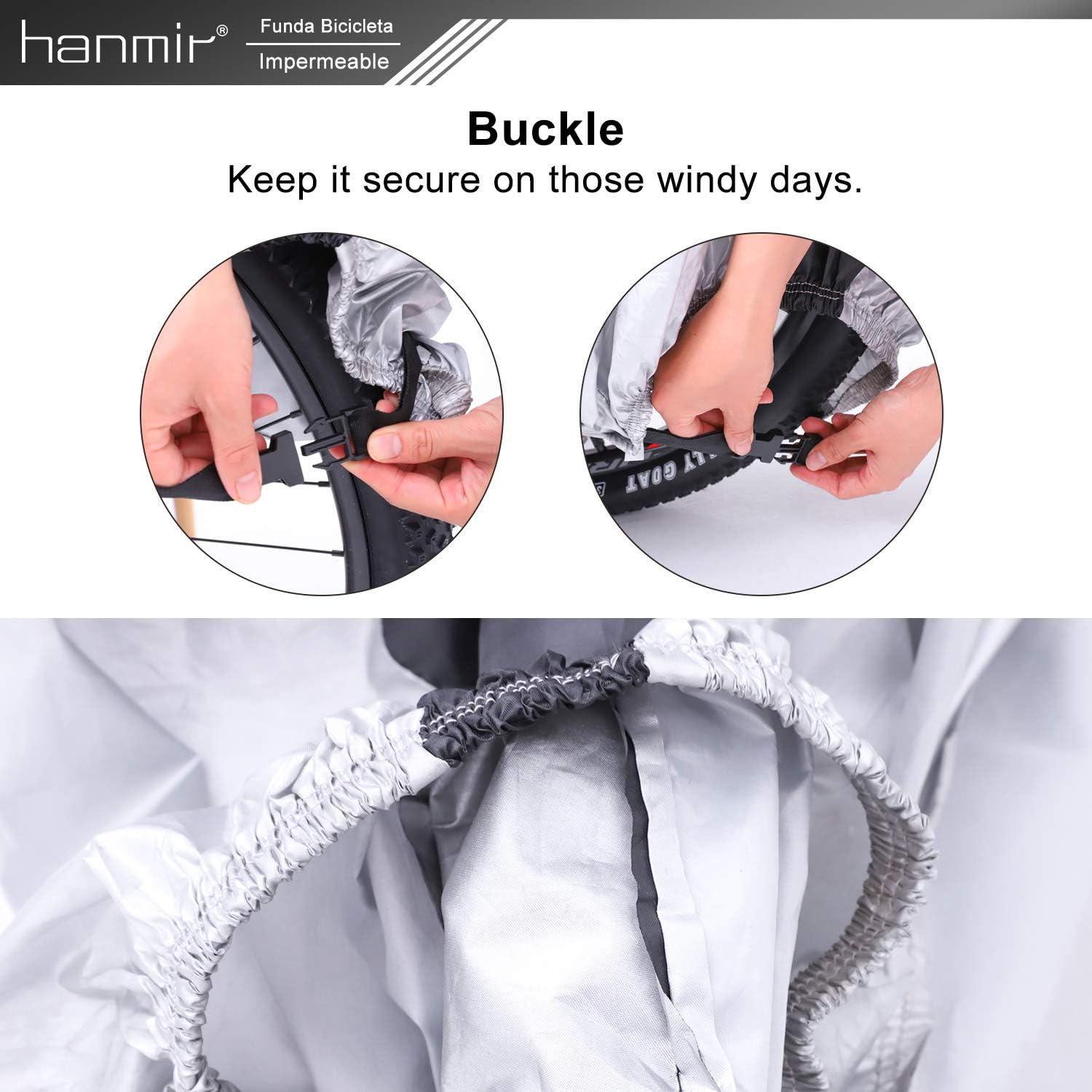 Bike Cover, Waterproof Outdoor Bicycle Cover with Lock Hole for Mountain Road Bikes : Sports & Outdoors