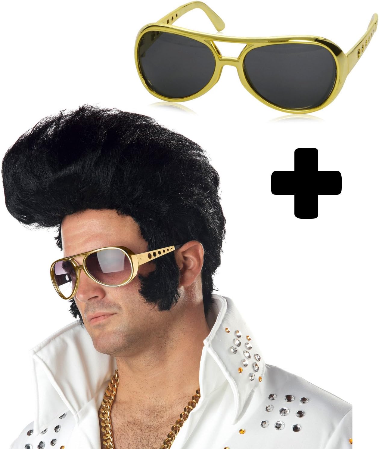 Elvis perücke kaufen Clearance