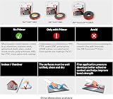 VHB 3M Double Sided Adhesive Tape 5952F 3 m x 19 mm x 1.1 mm Black view 2