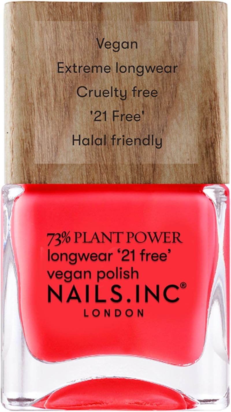 Nails.Inc 73% Plant Power Nail Polish 14ml Long Lasting 10 Days
