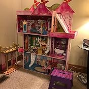 kidkraft storybook mansion dollhouse with 14 accessories included