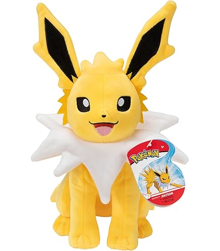 Amazon.com: Pokemon Center: Jolteon Poké Plush - 12 In. : Toys & Games