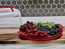 Top Shelf Elements Round Cake Carrier For Up To 10