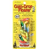 Northland Tackle PJ2-12-99 Gum-Drop Floater, Assorted, 2 Hook