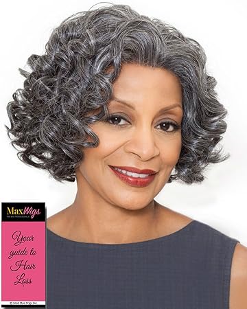Amazon Com Yvonne Wig Color 1 Black Foxy Silver Wigs Lace
