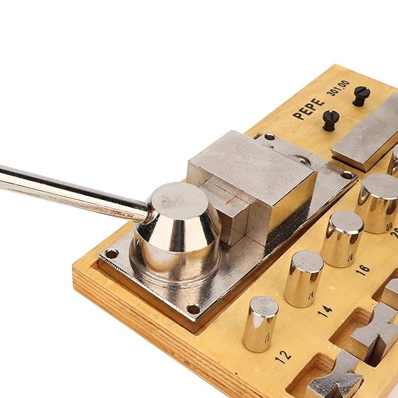 Ring Bending Tools Set for Jewelry Repairman,Metal+Wood Multi