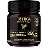 Tōtika Nature Mānuka Honey MGO850+ (UMF20+), 250g Premium Raw New Zealand Honey with Antibacterial Power and Digestive Health