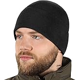 M-Tac Fleece Watch Cap - Tactical Beanie Hat Winter Skull Cap with Slimtex